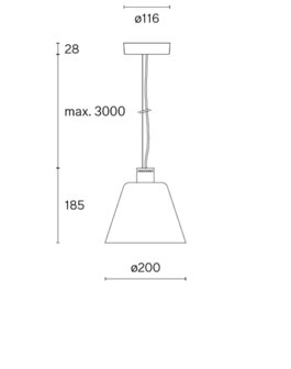 Halo S2 w202 hanglamp W&auml;stberg  