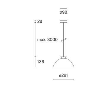 Sempre S1 w103 hanglamp W&auml;stberg  