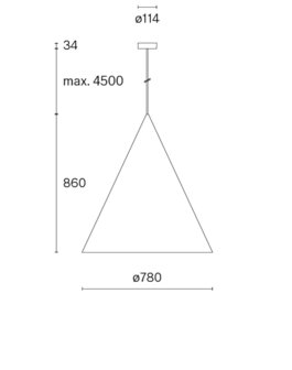 Extra large pendant w151 s2 hanglamp W&auml;stberg