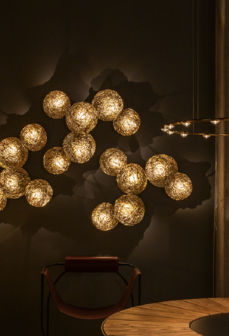Golden Moon plafond/wandlamp Catellani&amp;Smith