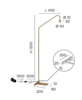 Austere Floor vloerlamp Trizo21