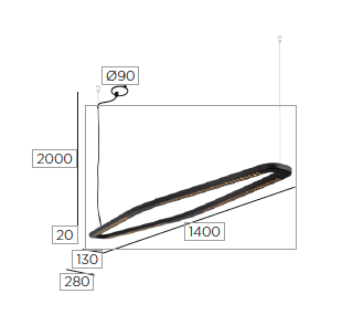 N-Tro hanglamp Trizo21