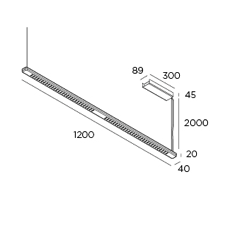 I-Tro D+B 1 lighting side hanglamp Trizo21
