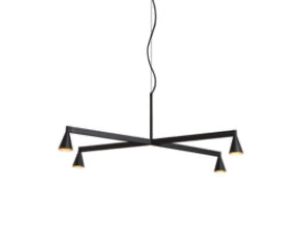 Austere-Chandelier 1X RS16 4 x 25 cm hanglamp Trizo21