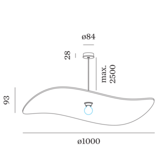 Wave soft 3.0 hanglamp Wever &amp; Ducre 