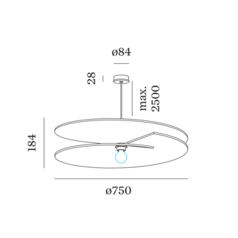 Spirra soft 2.0 hanglamp Wever &amp; Ducre 