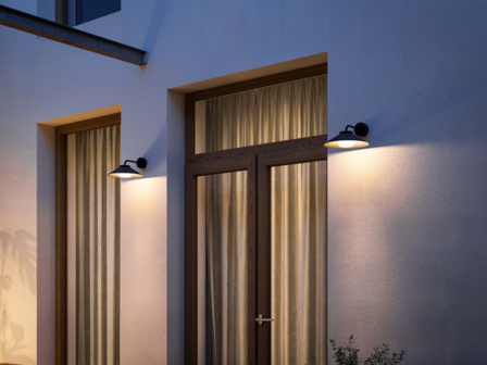 Tradora wall 1.0 IP65 outdoor wandlamp Wever &amp; Ducre 