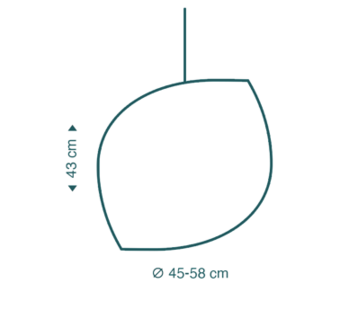 Adilo 8200 hanglamp Secto Design