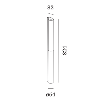 Ribelle 2.0 IP65 outdoor vloerlamp Wever &amp; Ducre 