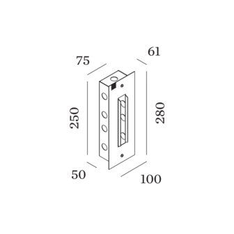 Stripe 2.2 wandlamp Wever &amp; Ducre 