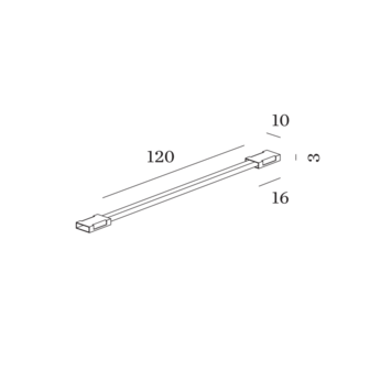 Mini connector Led strip naar Led strip Wever &amp; Ducre 