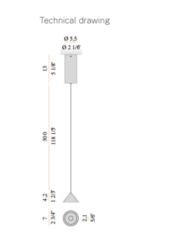Rendez - Vous  hanglamp Panzeri
