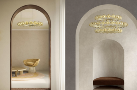 Murane R 140 cm hanglamp Panzeri