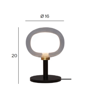 552.32l LED Nabila tafellamp Tooy