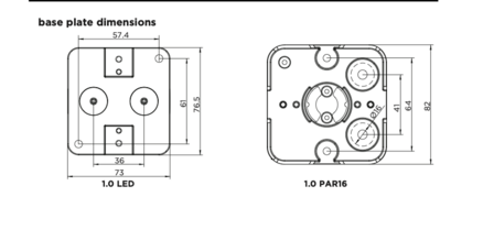 Ray 1.0 gu10 opbouwspot Wever &amp; Ducre 