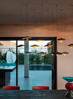 Gold Moon IC recessed led hanglamp Catellani&amp;Smith