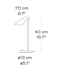 MS series MS022 Table - tafellamp - Fritz Hansen 