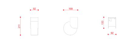 510.41 Stilla wandlamp Tooy