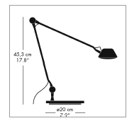AQ01 Table - tafellamp - Fritz Hansen 