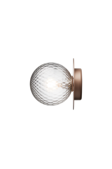 Liila 1 Optic clear Medium IP44  wandlamp Nuura 