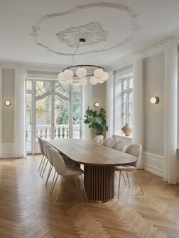 Liila 1 Opal Medium IP44  wandlamp Nuura 