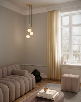 Miira 3 large opal hanglamp Nuura 