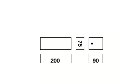 Brace r7s wandlamp Tossb 