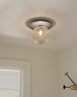 Liila 1 optic clear large IP44 wandlamp Nuura 