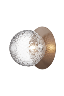 Liila 1 optic clear large IP44 wandlamp Nuura 