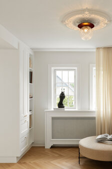 Liila 1 optic clear large IP44 wandlamp Nuura 