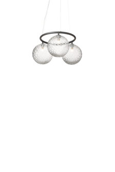 Miira 3 Circular optic clear hanglamp Nuura 