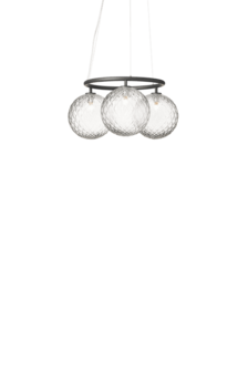 Miira 3 Circular optic clear hanglamp Nuura 