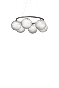 Miira 6 Circular optic clear hanglamp Nuura 