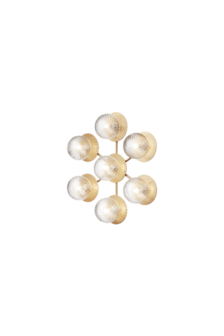 Liila Star optic clear wandlamp Nuura 