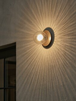 Liila 1 optic clear outdoor IP54  wandlamp Nuura 