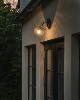 Liila optic clear outdoor IP54  wandlamp Nuura 