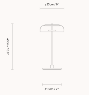 Blossi table tafellamp Nuura 