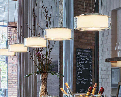 Curling (M) led hanglamp Serien Lighting 