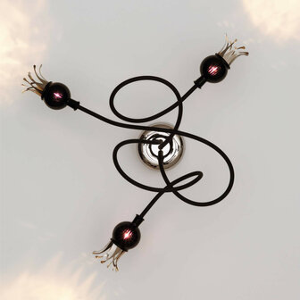 Poppy ceiling 3 plafondlamp Serien Lighting