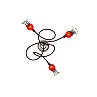 Poppy ceiling 3 plafondlamp Serien Lighting