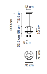 Wireflow 0302 hanglamp Vibia 