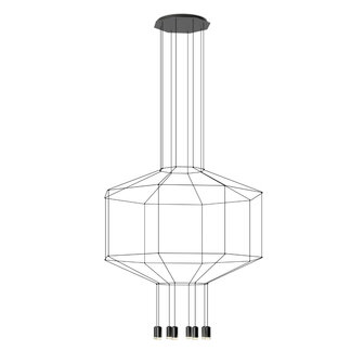 Wireflow 0300 hanglamp Vibia 
