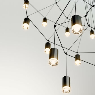 Wireflow Chandelier 0315 hanglamp Vibia 