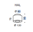 Reef plafondlamp Serien Lighting 