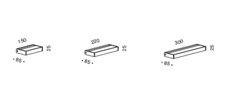 Sml 150 led wandlamp Serien Lighting  