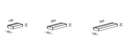 Sml 220 led wandlamp Serien Lighting  