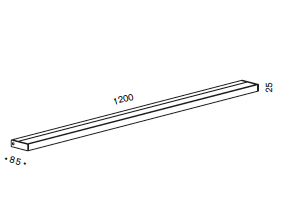 Sml 1200 led wandlamp Serien Lighting 