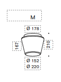 Annex (M) led plafondlamp Serien Lighting 