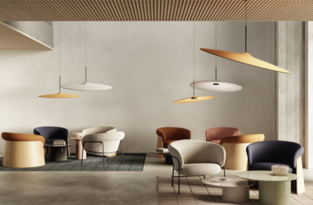 Acustica F58 &Oslash; 120&nbsp;cm hanglamp Fabbian 