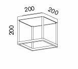 Reflex Ceiling S 200 plafondlamp Serien Lighting 